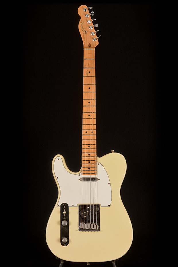 Fender American Standard Telecaster Lefthand Olympic White Woodstock